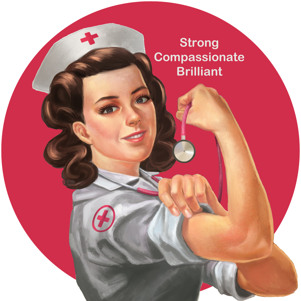 Strong, Compassionate, Brilliant- Nurse Bracelet